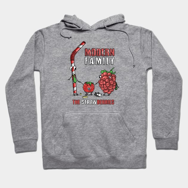 The StrawBerries Hoodie by 1230tee